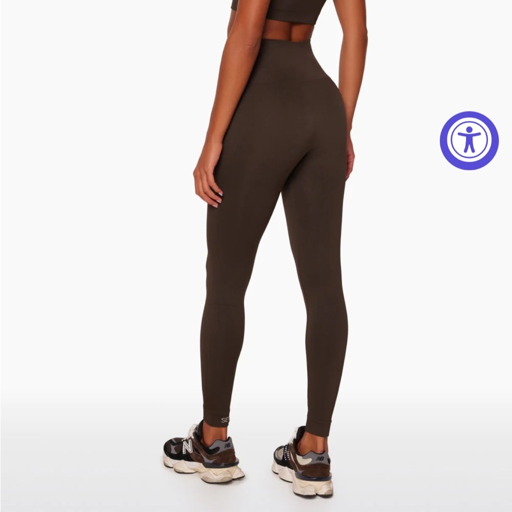 Set active sculpt flex leggings in espresso